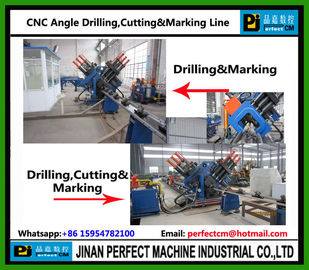 China CNC Angle Drilling and Marking Line Factory Used in Transmission Tower Industry (BL2532)